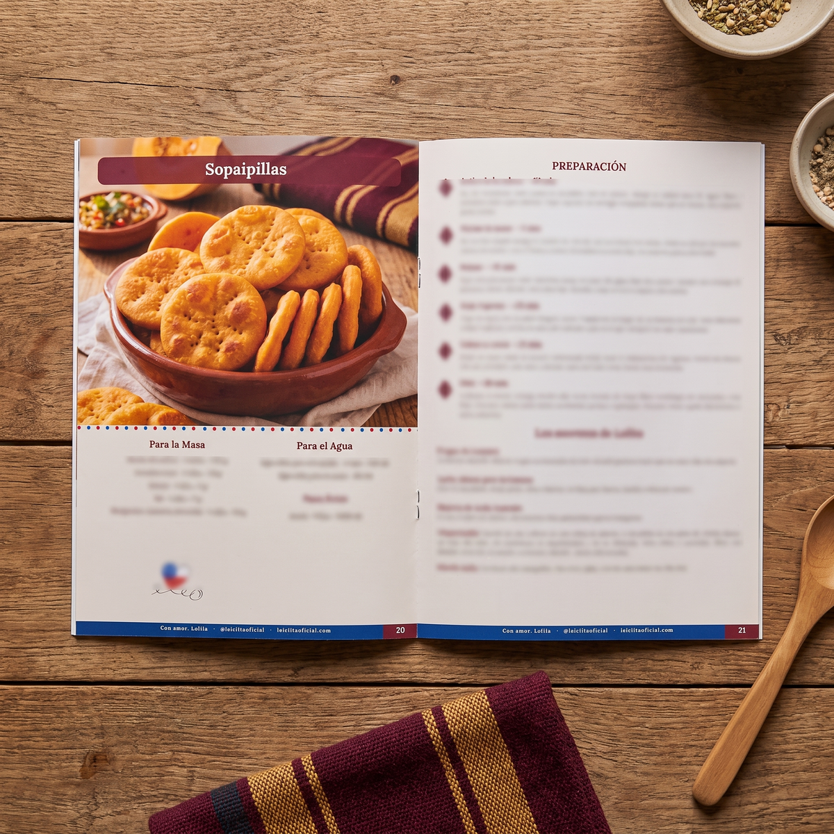 Receta de sopaipillas chilenas con los secretos de la Lelita